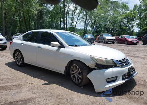 2013 Honda Accord Sport from USA, damaged, VIN 1HGCR2F52DA029910